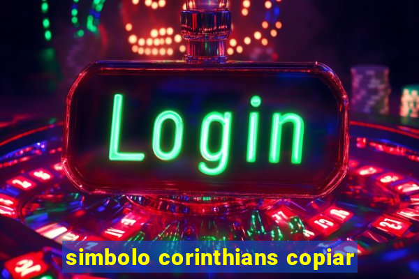 simbolo corinthians copiar